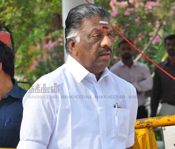 O. Panneerselvam Theni 